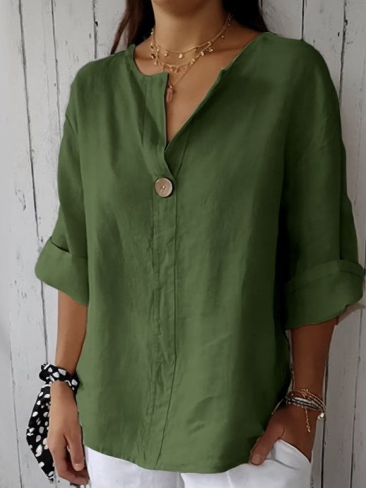 Sanne – De Rustige Rivierblouse