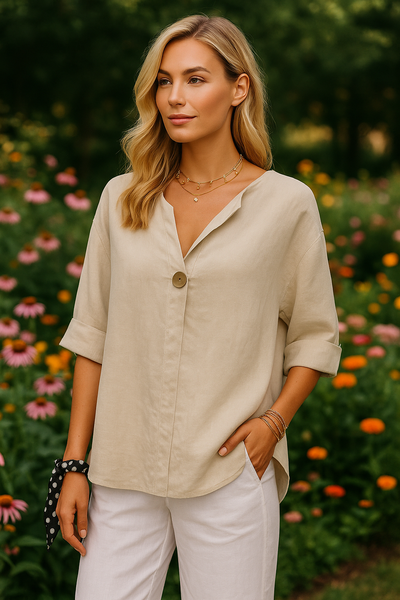 Sanne – De Rustige Rivierblouse