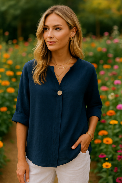 Sanne – De Rustige Rivierblouse