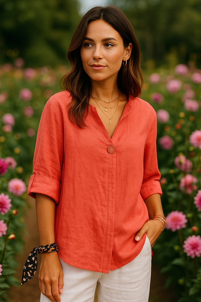 Sanne – De Rustige Rivierblouse